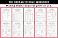 The Organized Home Workbook