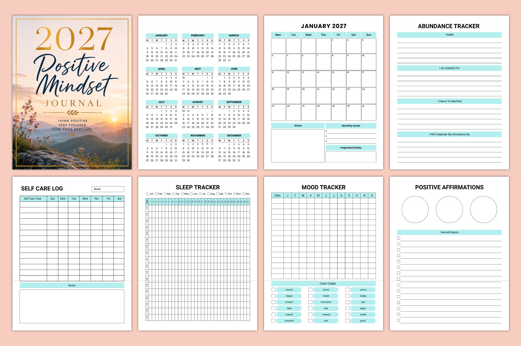 Positive Mindset Journal