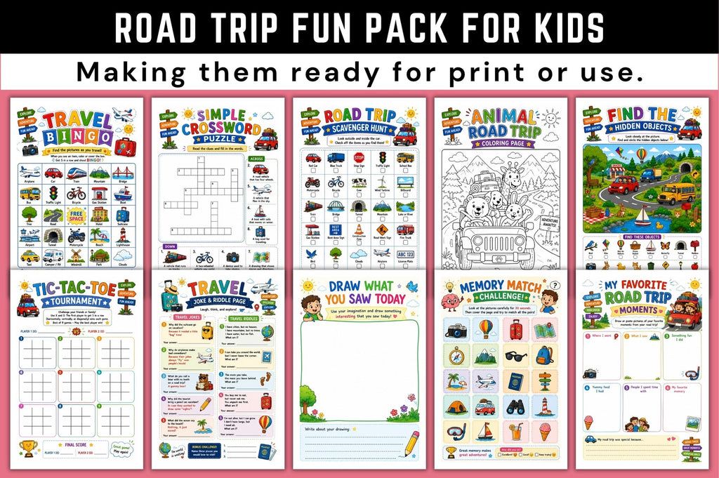 Road Trip Fun For Kids