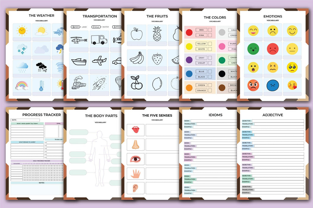 Language Learning System Planner