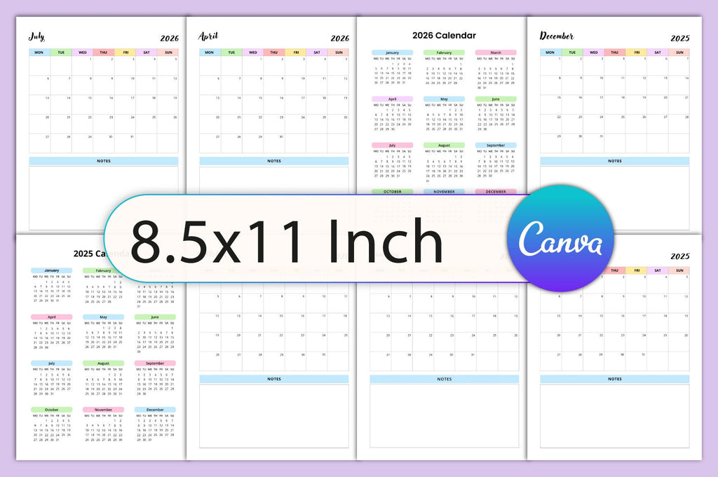 Cleaning Schedule Planner Editable Template