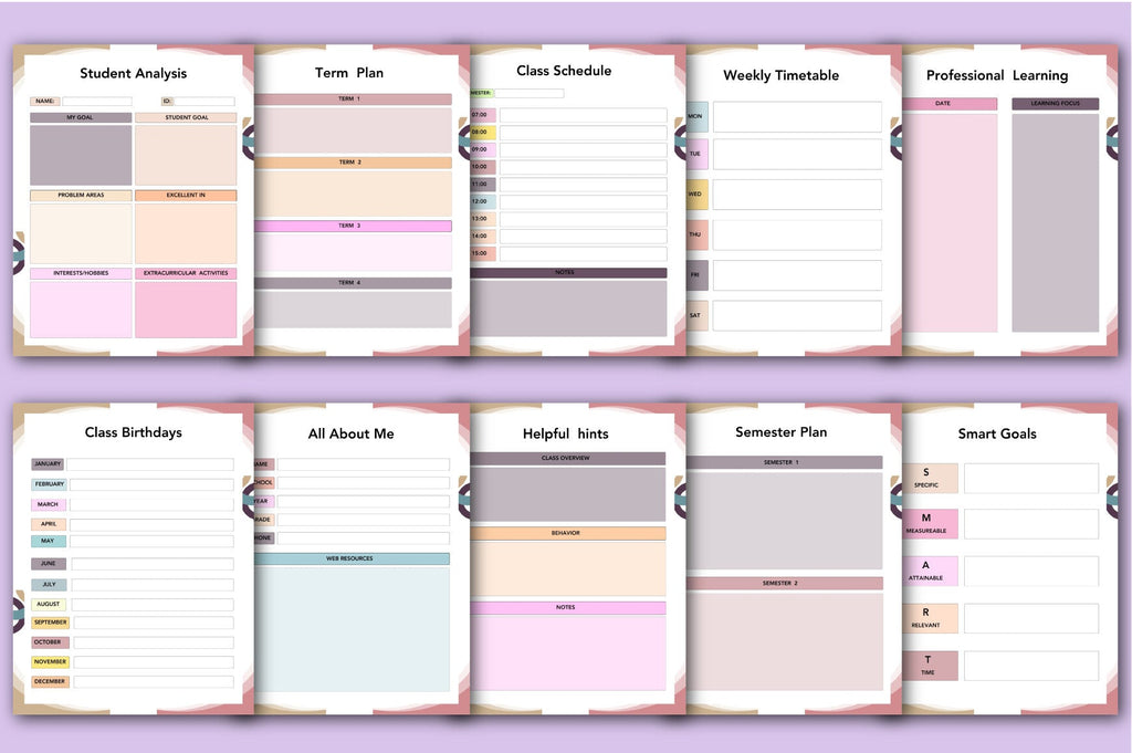Teacher Planner
