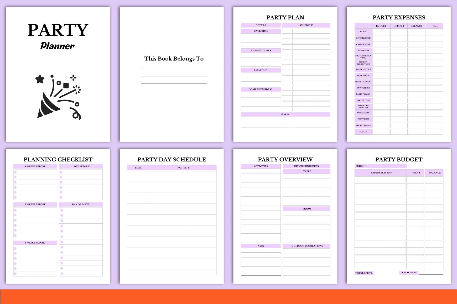 Party Planner Guide