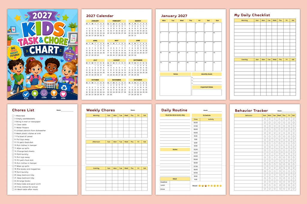 Kids Task Chore Chart