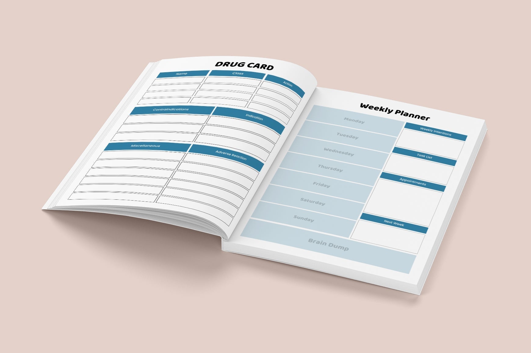 Nursing Student Study Planner