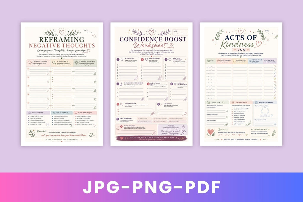 Positive Mindset Growth Journal