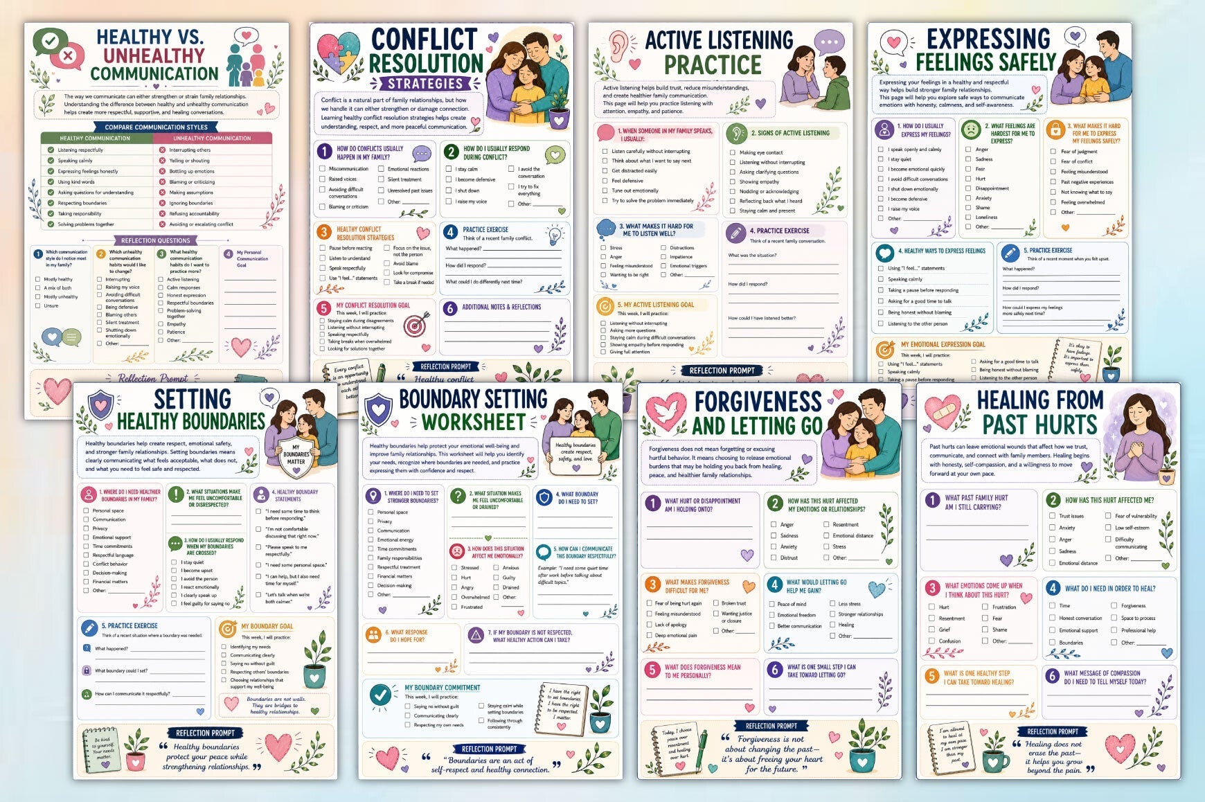 Healing Family Connections Workbook