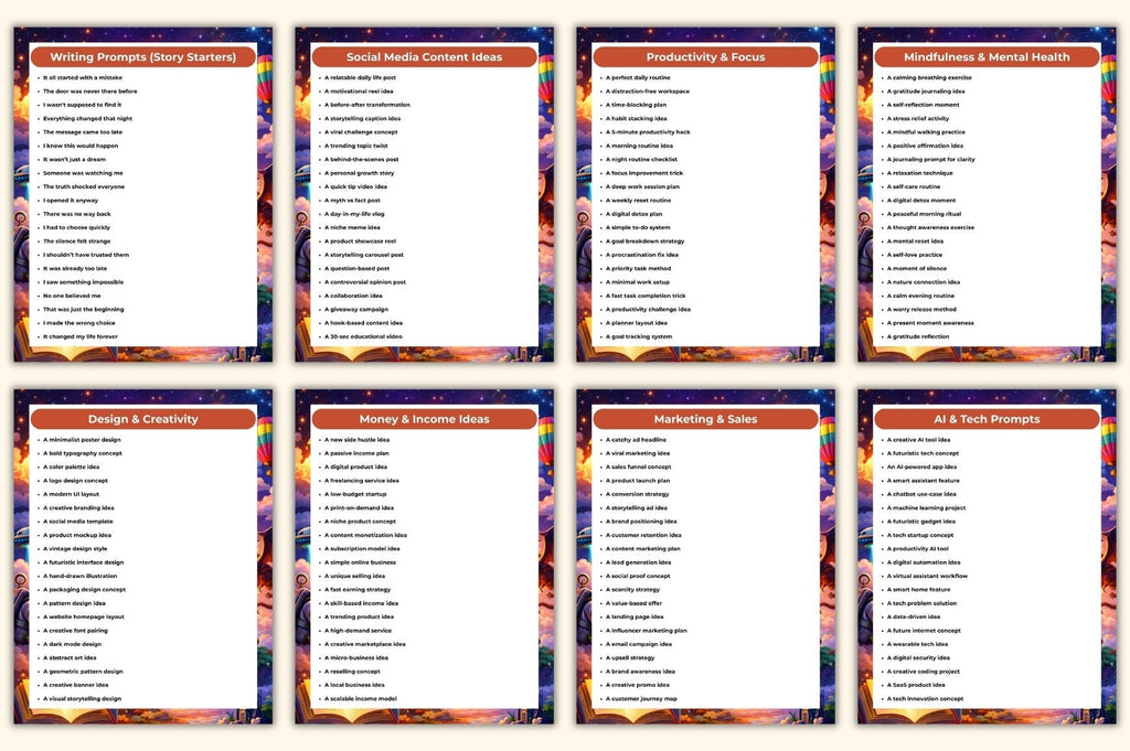 Unlimited Creative Prompts
