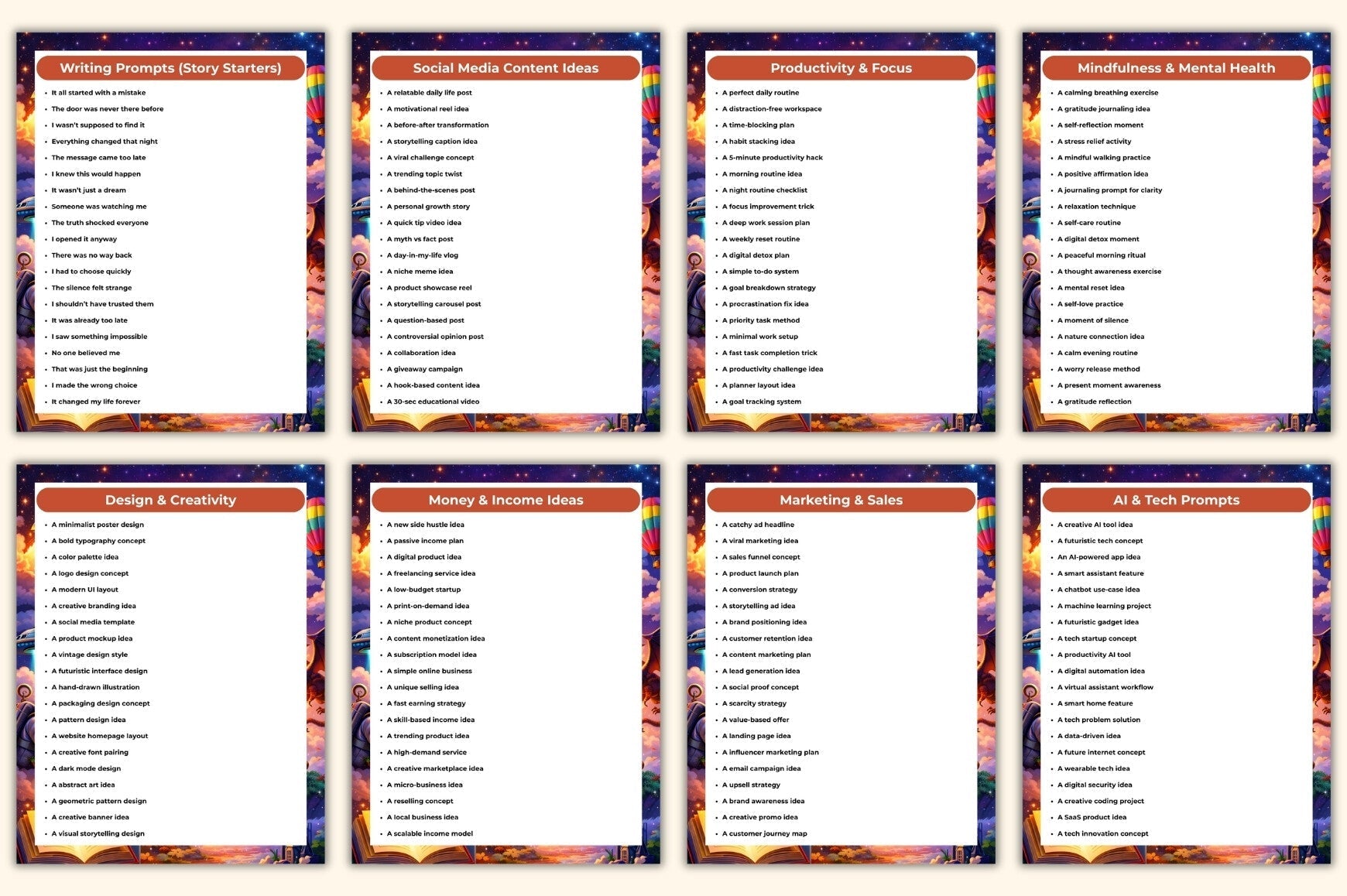 Unlimited Creative Prompts