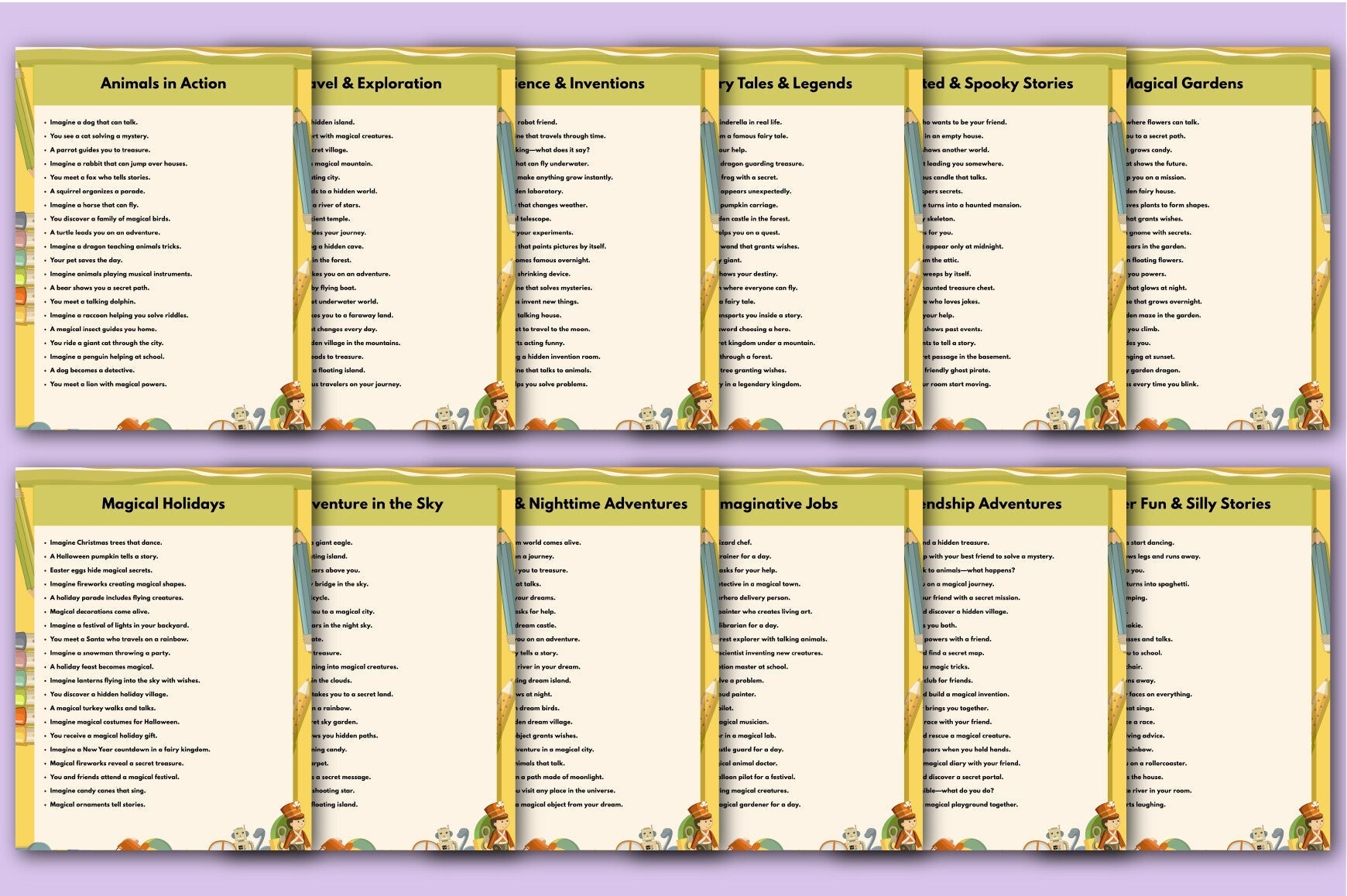 Creative Kids Story Vault Graphics Planner