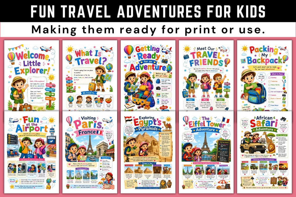 Fun Travel Adventures For Kids