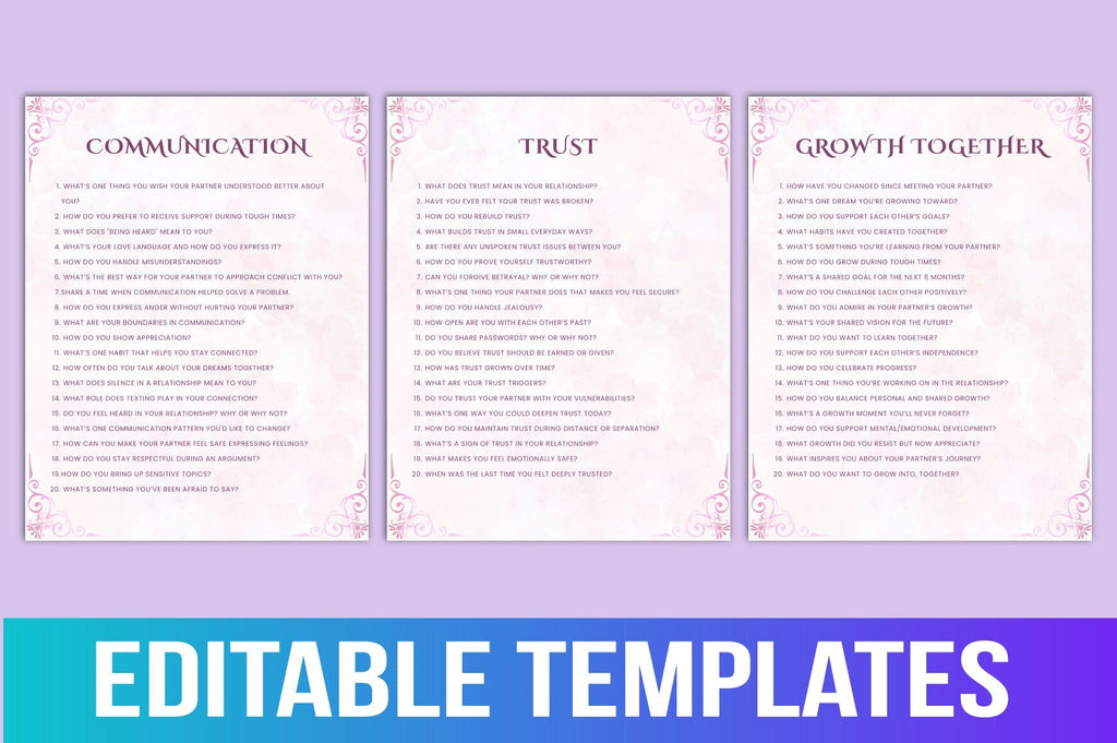 Relationship Prompts for Deeper Connections