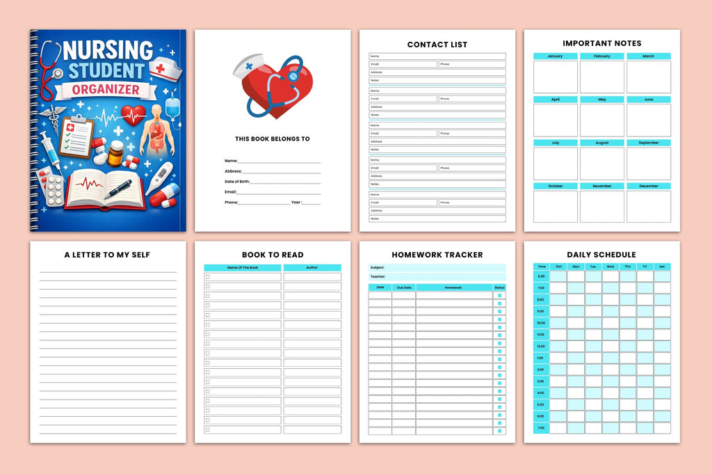 Nursing Student Planner