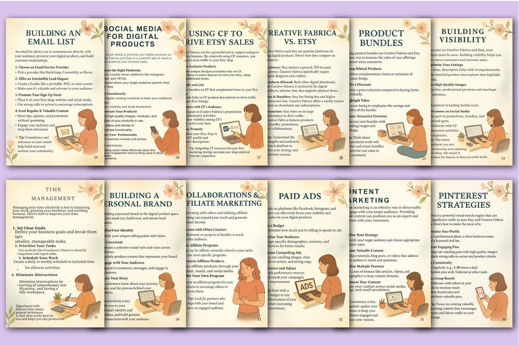 Etsy Creative Fabrica Success Planner