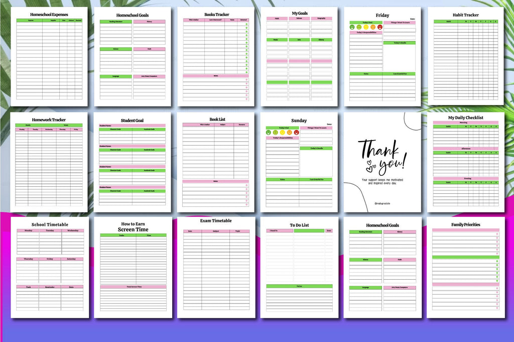 Home School Planner