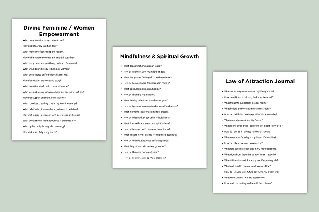 Vision Flow Manifestation Prompts