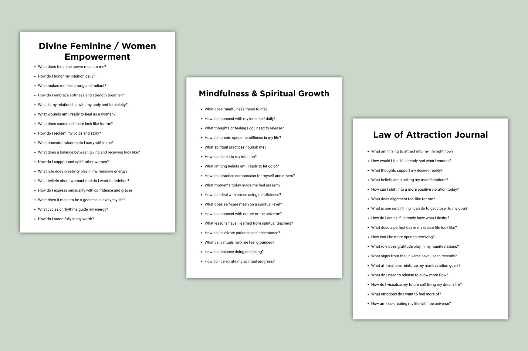 Vision Flow Manifestation Prompts