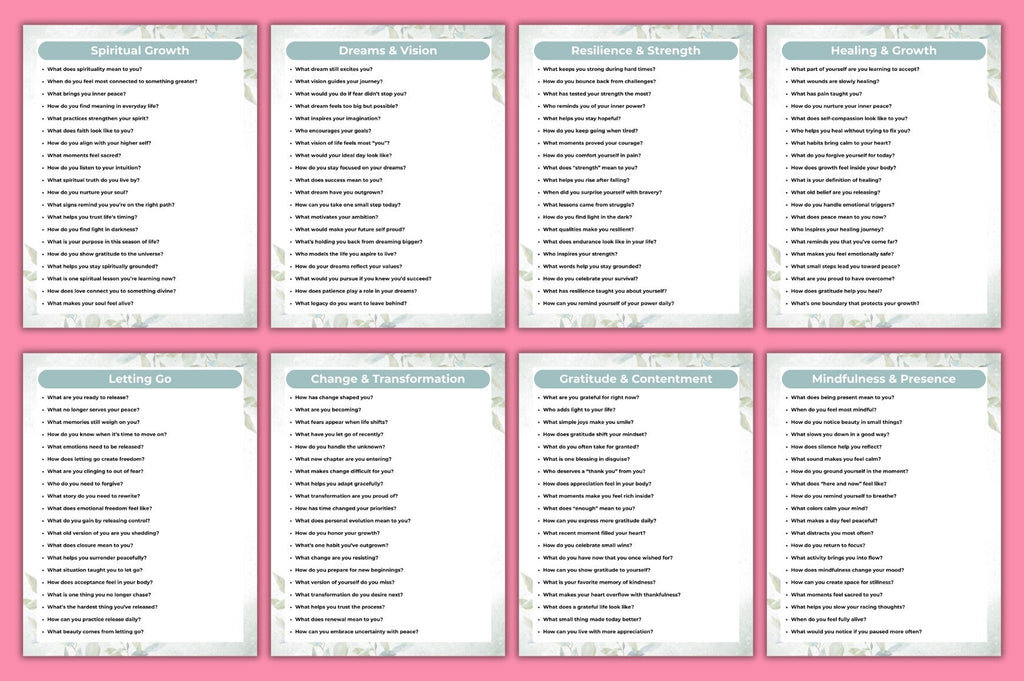 Reflection Prompts