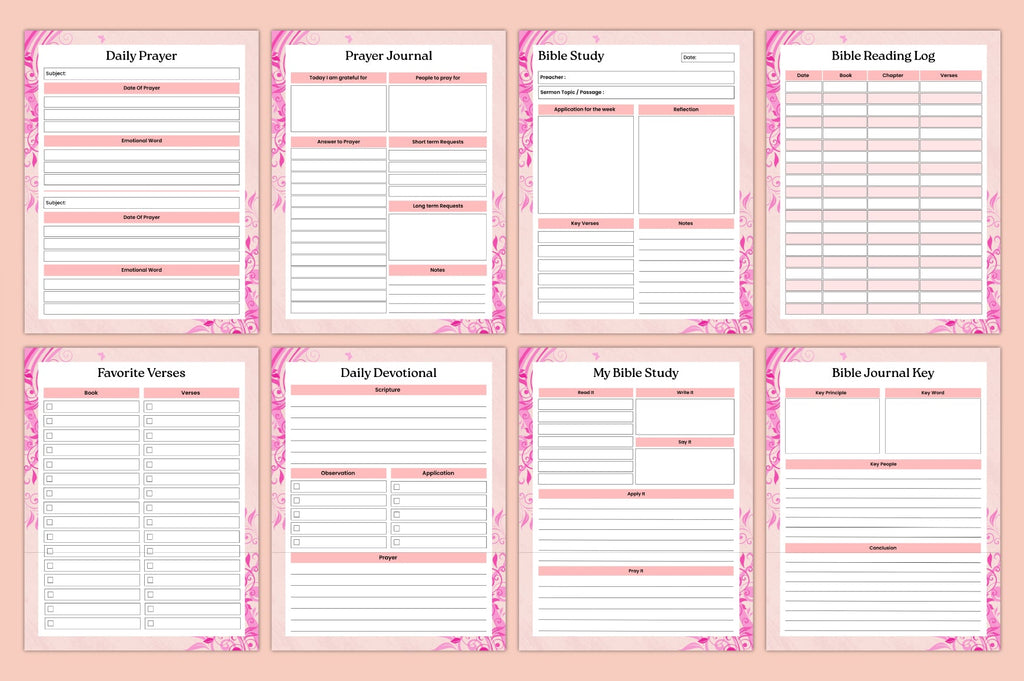 Bible Prayer Journal