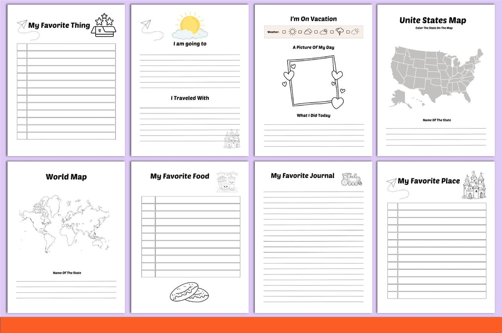 Travel Journal for Kids