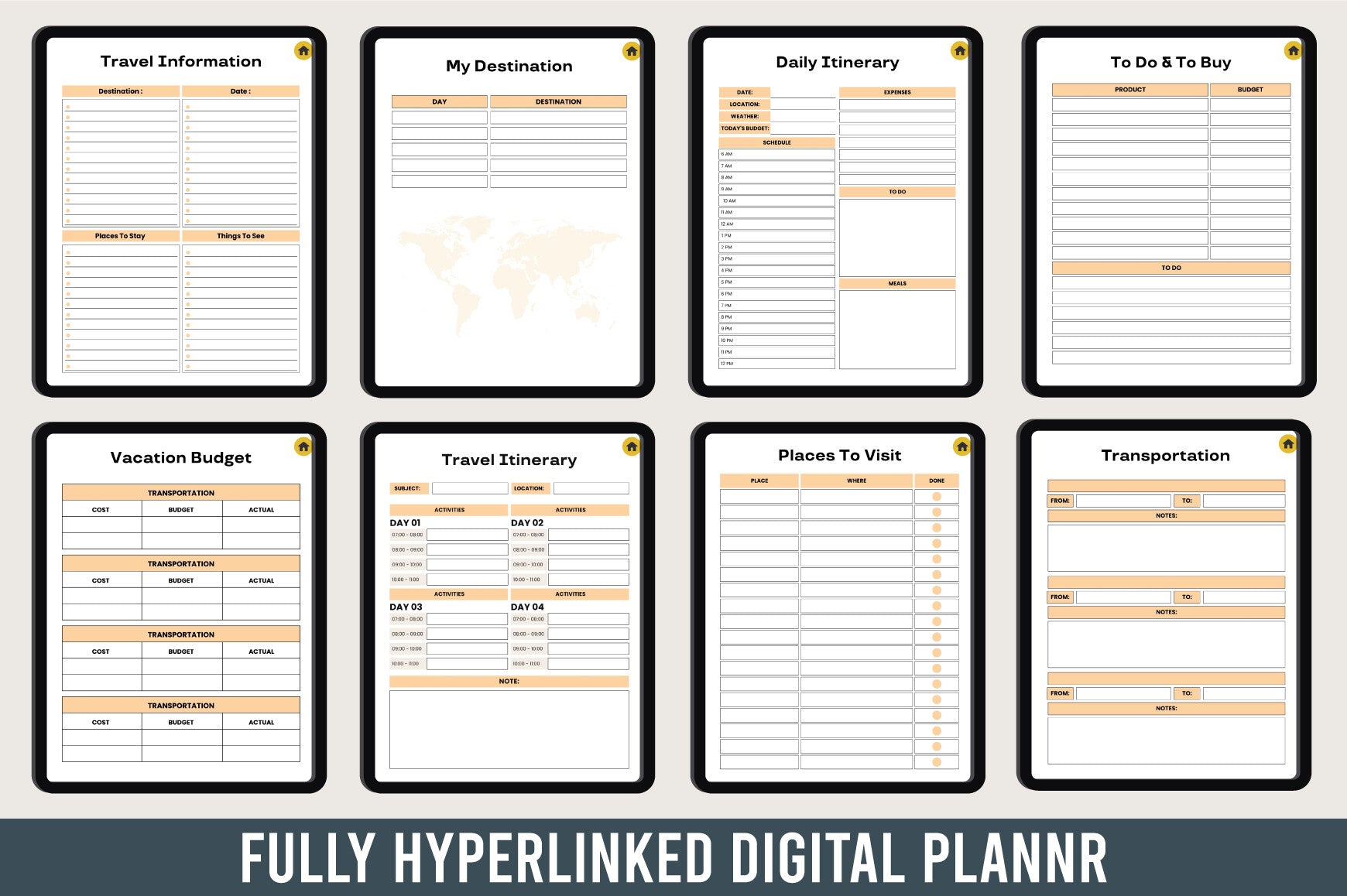 Travel Planner Guide