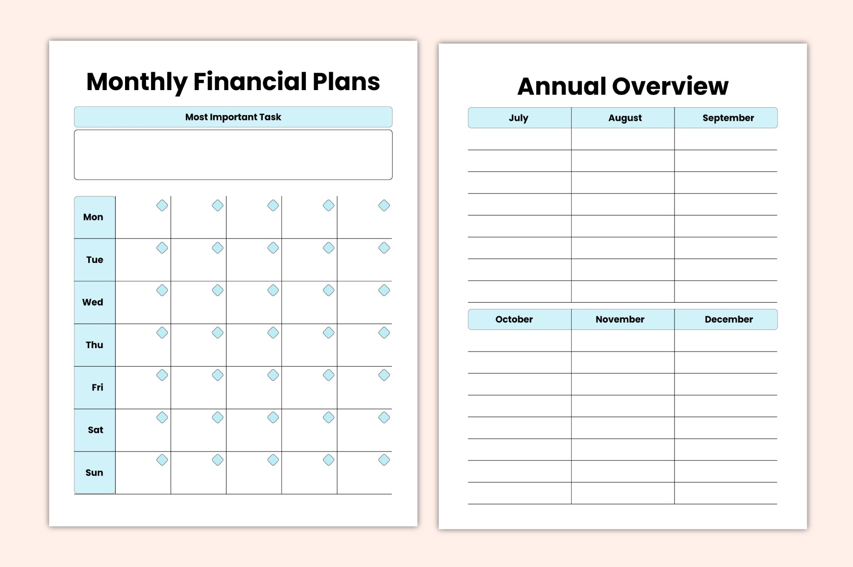 Financial Project Planner