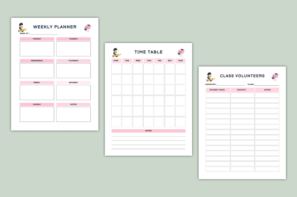 Student Success Life Planner