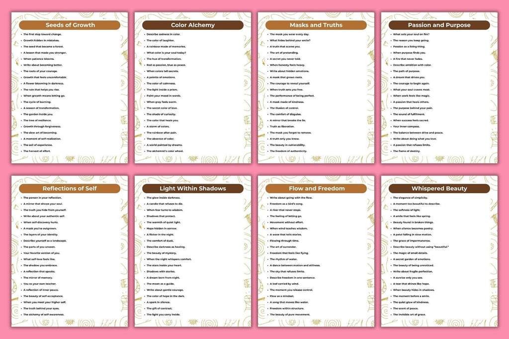 Alchemist Prompts