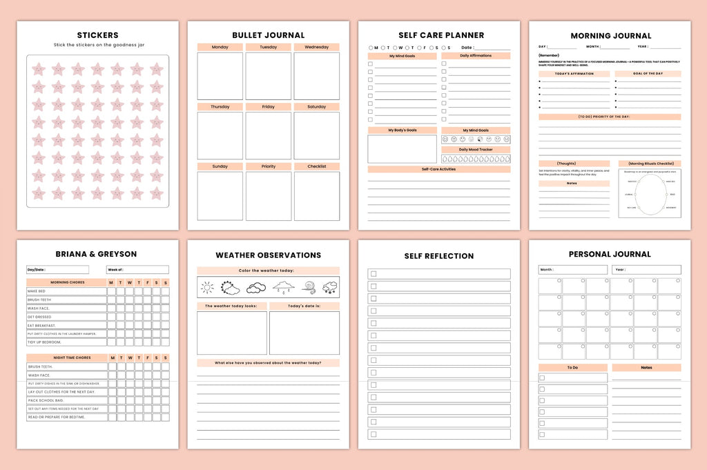 Mindful Moments Daily Journal