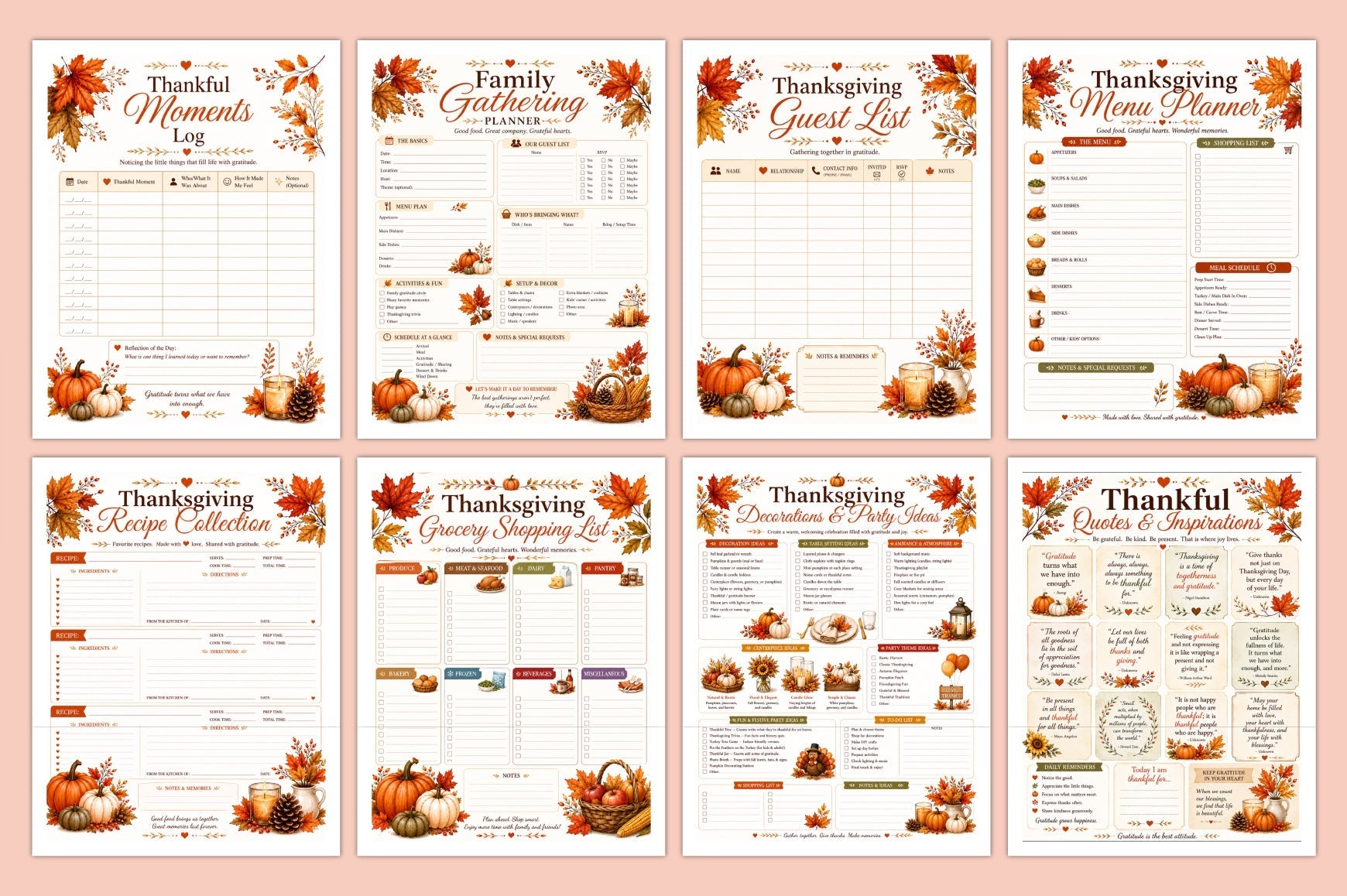 Thanksgiving Journal