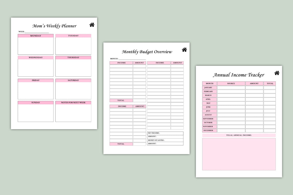 Mom Routine Planner