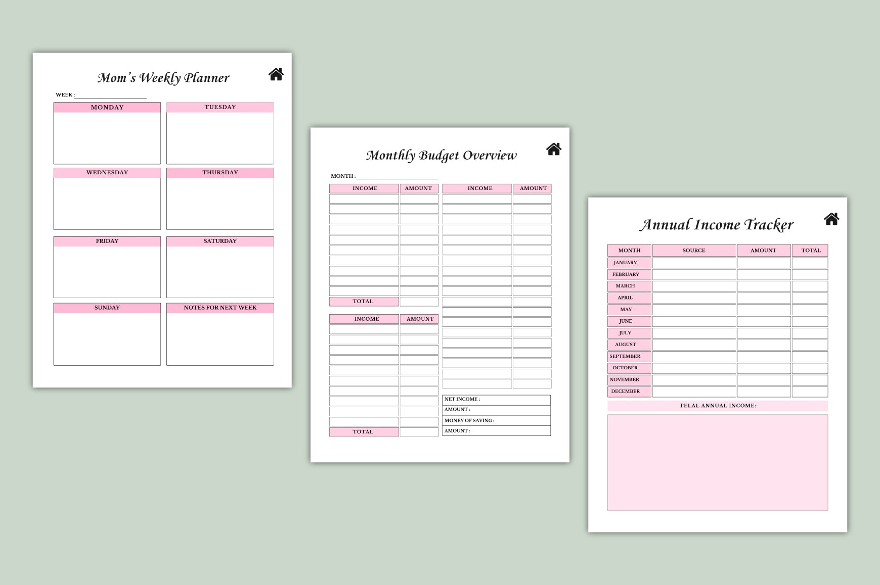 Mom Routine Planner