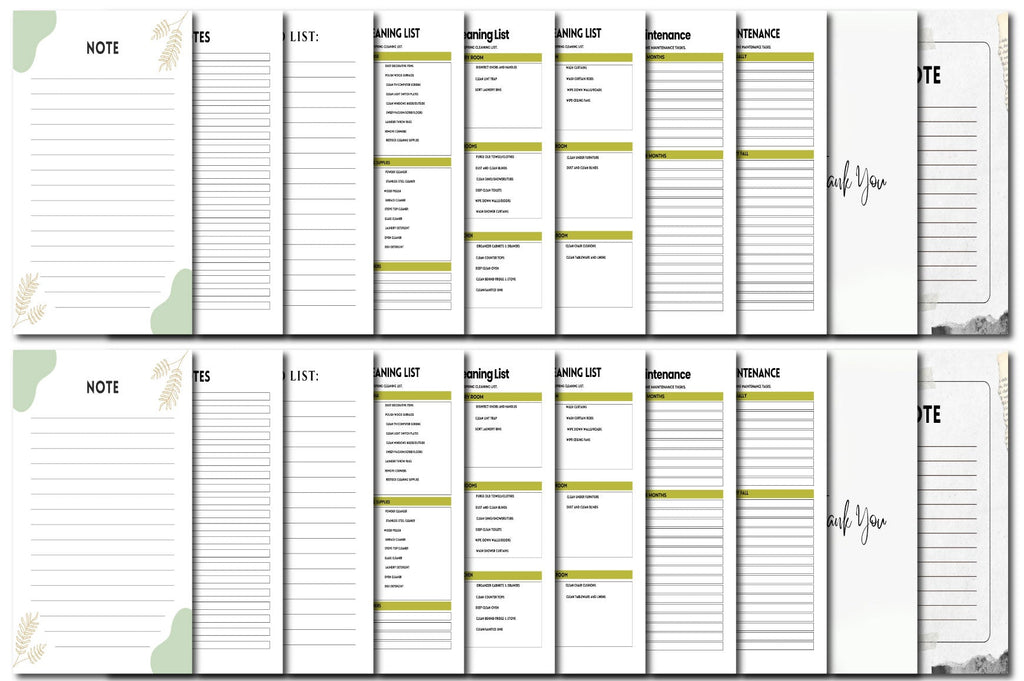 Cleaning Planner