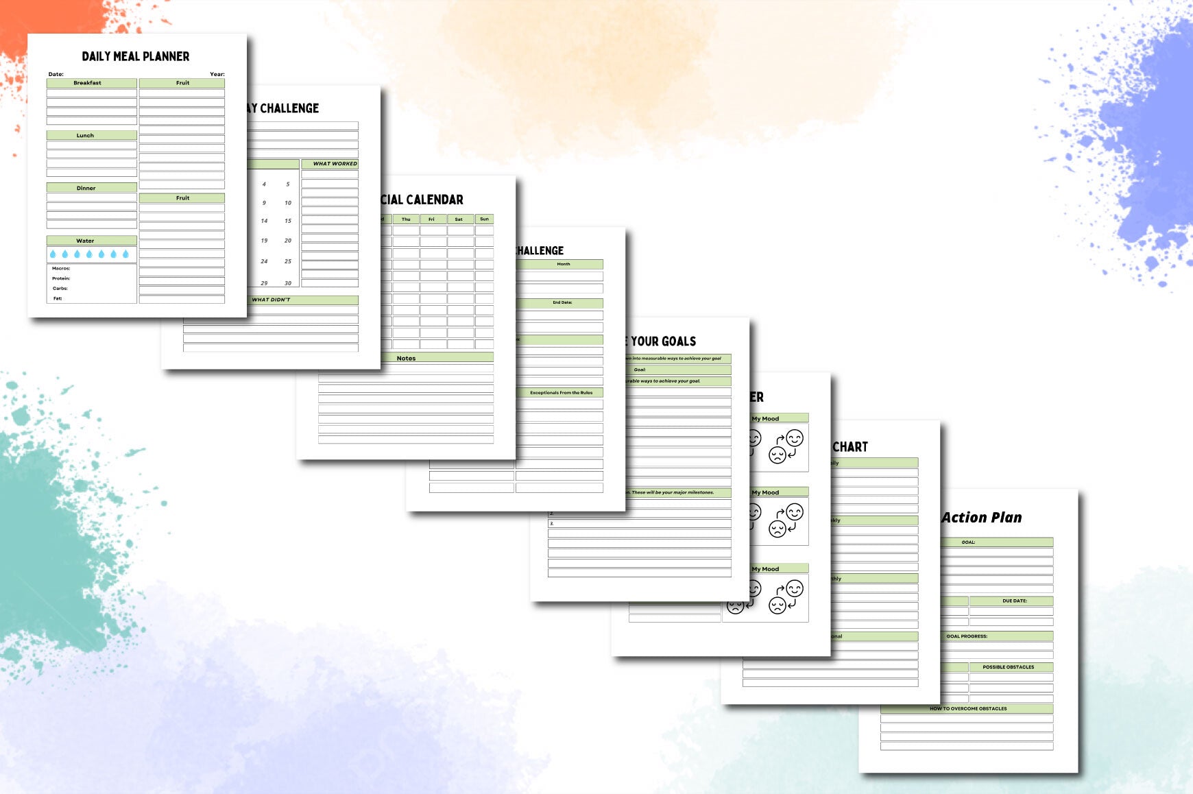 Life Self-Help Planner