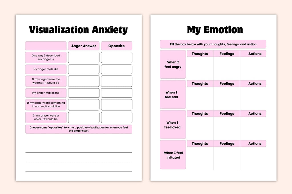 Overcoming Worries Activity Planner