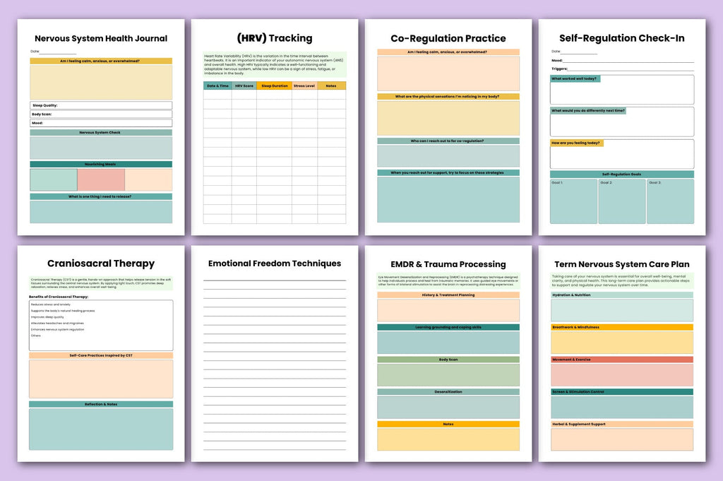 Nervous System Therapy Workbook