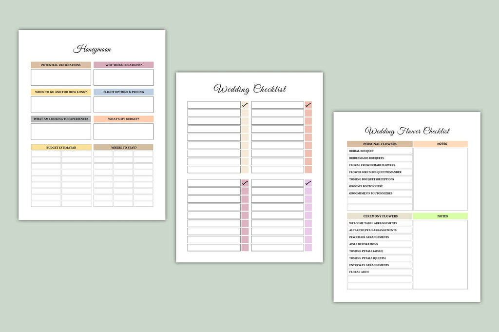 Bridal Planning Companion Book