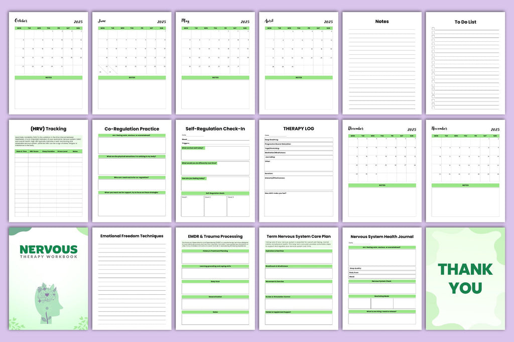 Nervous System Therapy Workbook