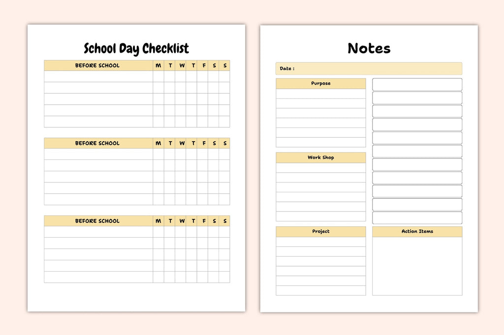 Kids Routine Planner