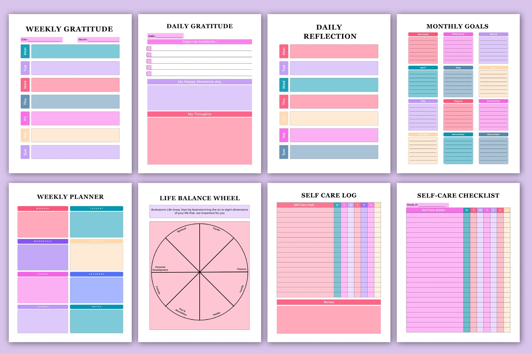 Vision Board Planner