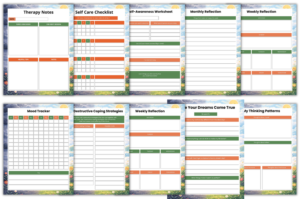 Anxiety and Depression Workbooks