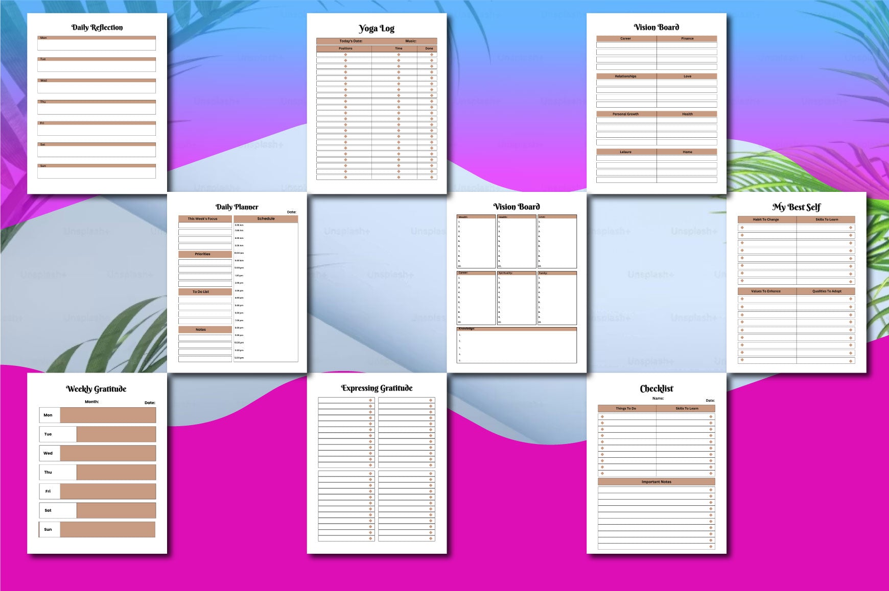 Vision Board Planner