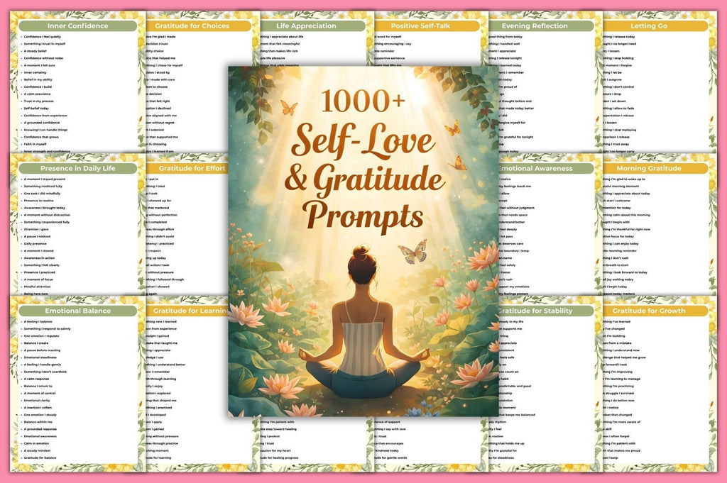 Self-Love Gratitude Prompts
