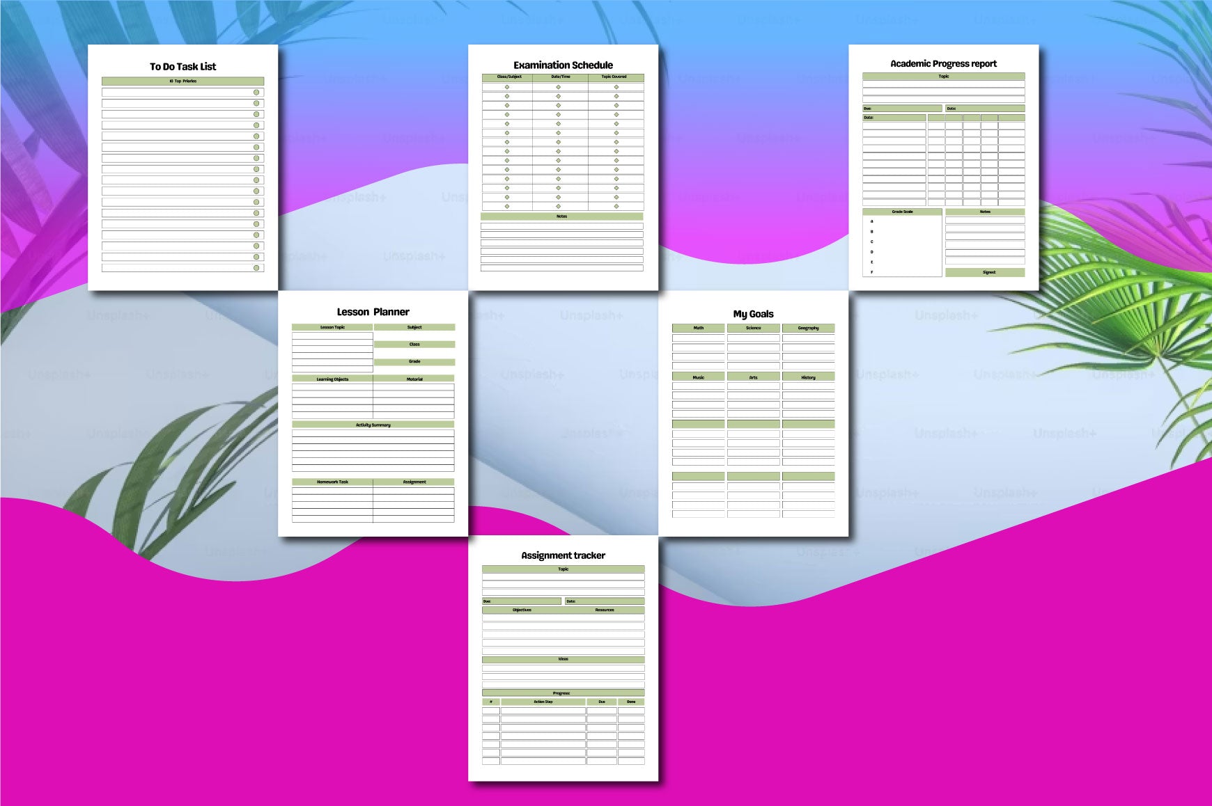 Back to School Planner