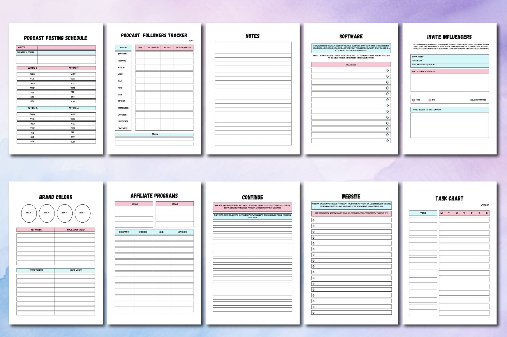 Podcast Planner