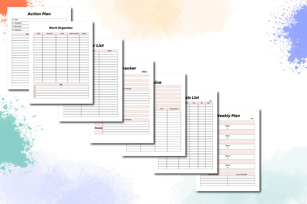 Side Hustle Planner