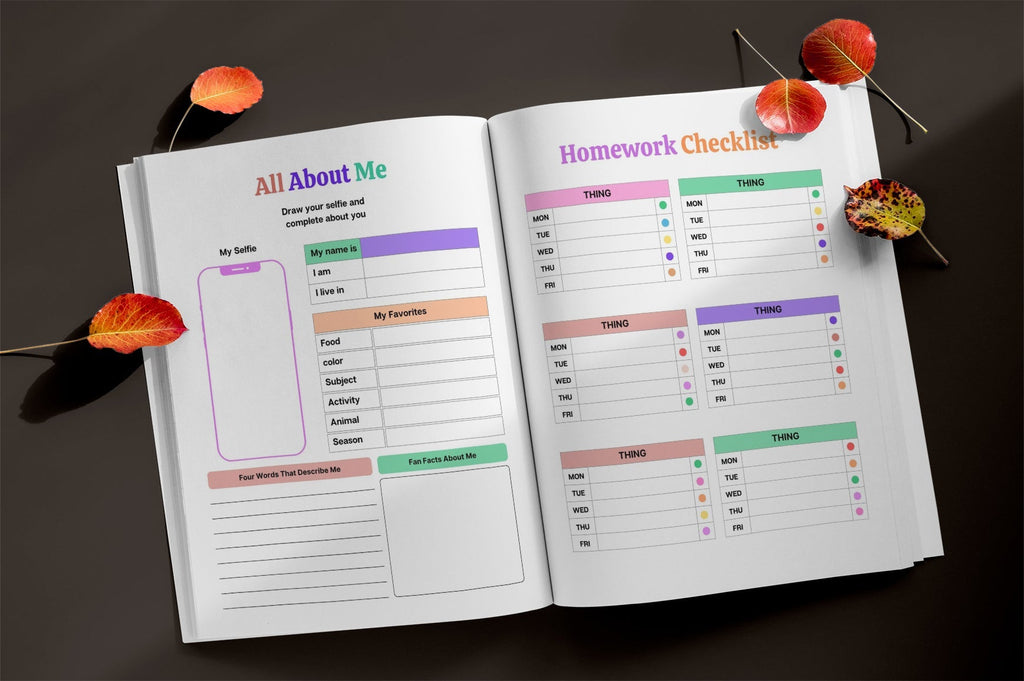 Kids School Planner
