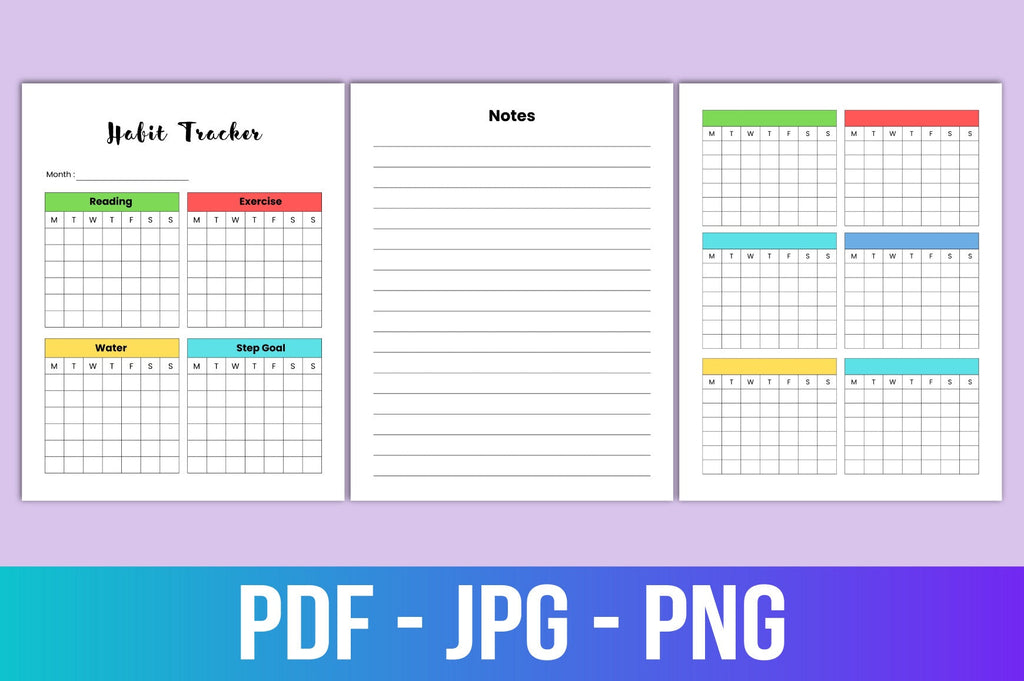 Yearly Habit Planner