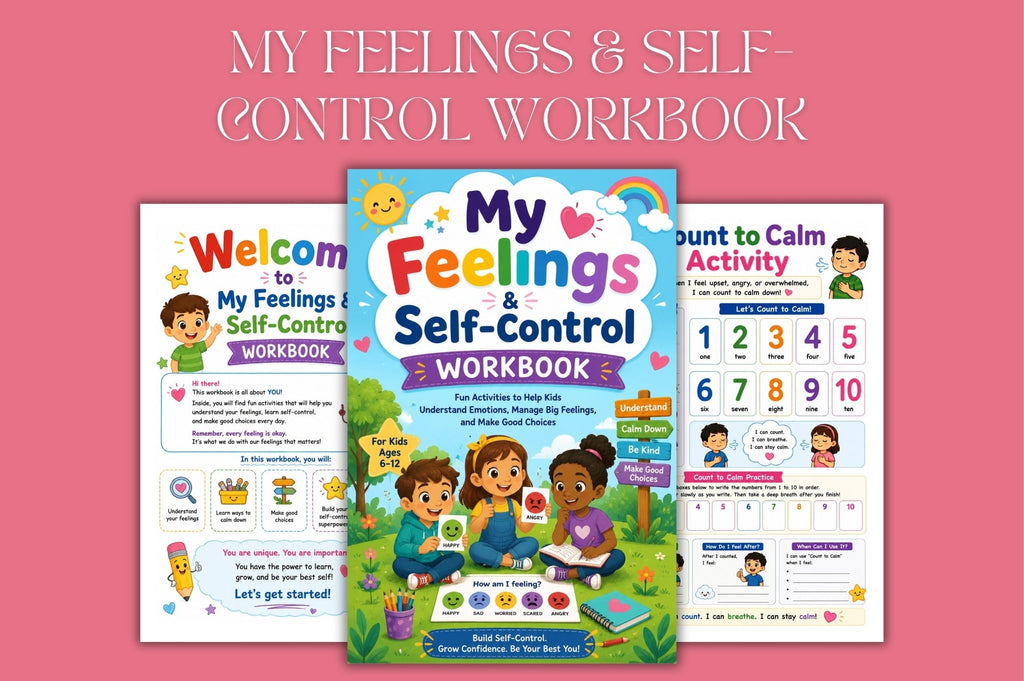 My Feelings Self Control Workbook