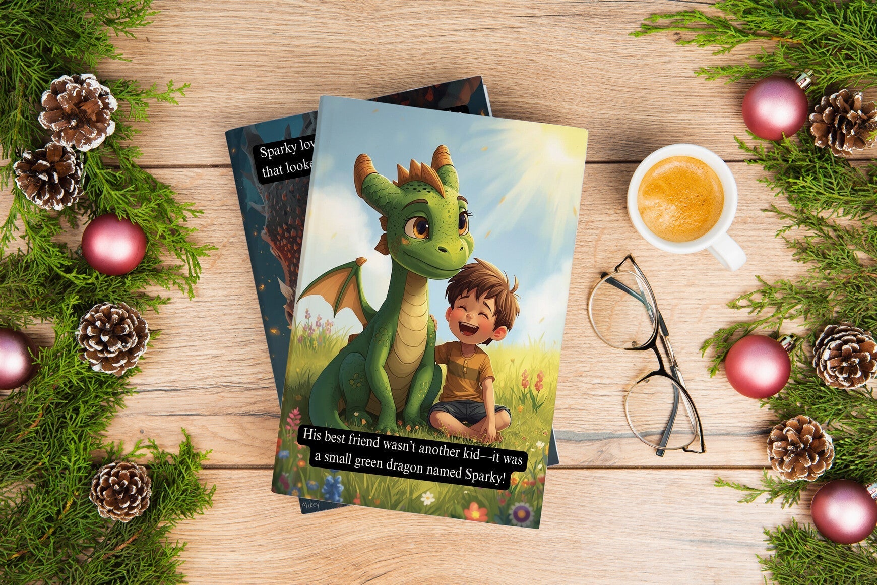 Mikey and the Dragon's Lost Fire Book